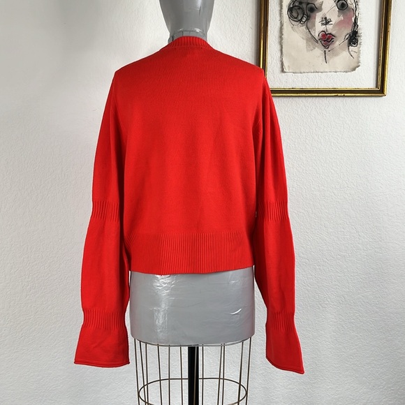 French Connection Babysoft Crewneck Gather Sweater - Picture 5 of 8